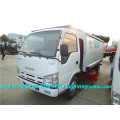 Mini road sweeper truck price, 4*2 new vacuum road sweeper 3-5 ton on sale